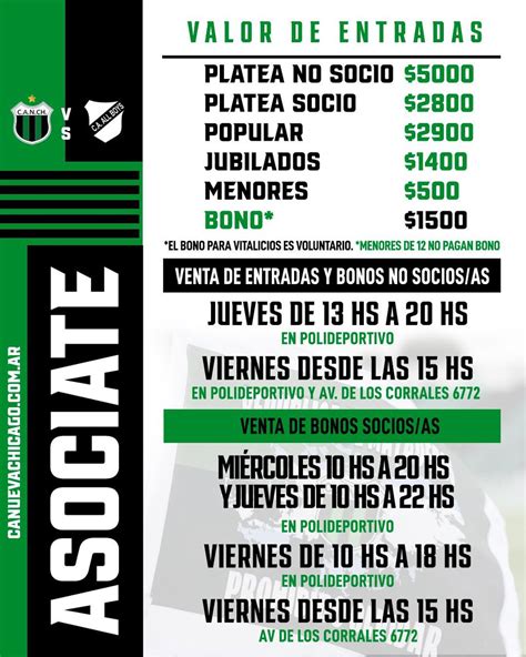 Entradas y Bonos .